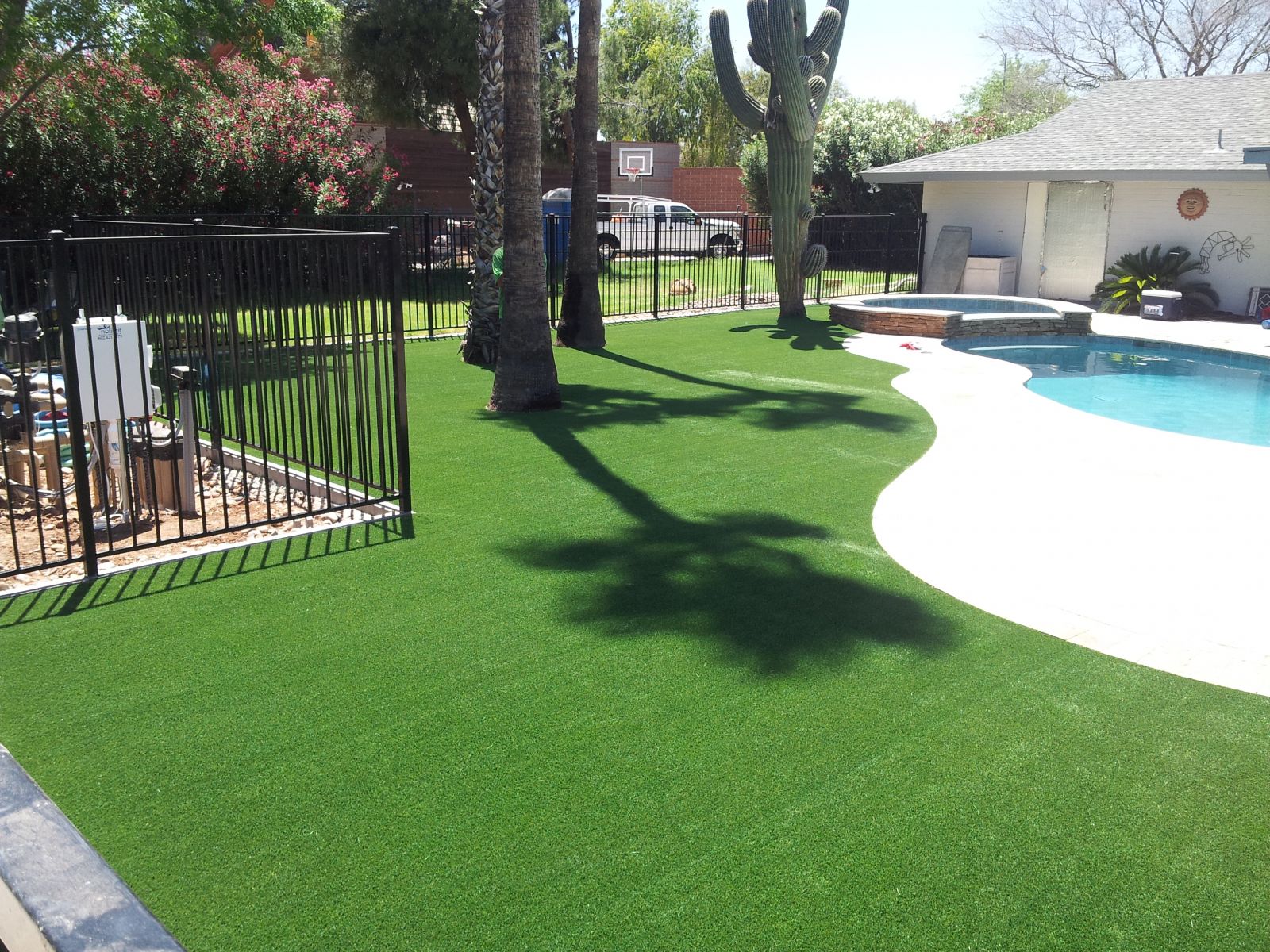 Queen Creek Artificial Turf. Landscaping With Fake Grass