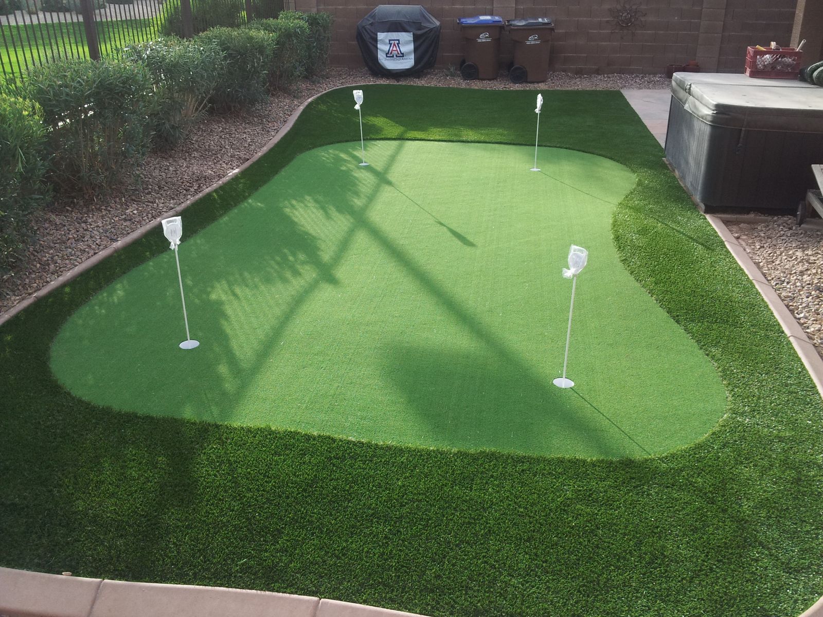 Fake Grass Putting Greens Care. Queen Creek Artificial Grass